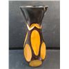 Image 2 : 12" Carved Wood Vase