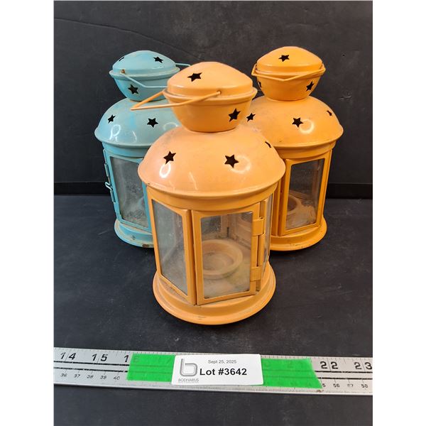 (3) Tea Candle Lanterns