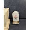 Image 3 : Wooden Planter, Vintage Wall Match Dispenser