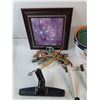 Image 2 : *Framed Wall Art Print, Bungee Cords, Planter, Drain Pipe Shoulder, Vacuum Attachment, Misc