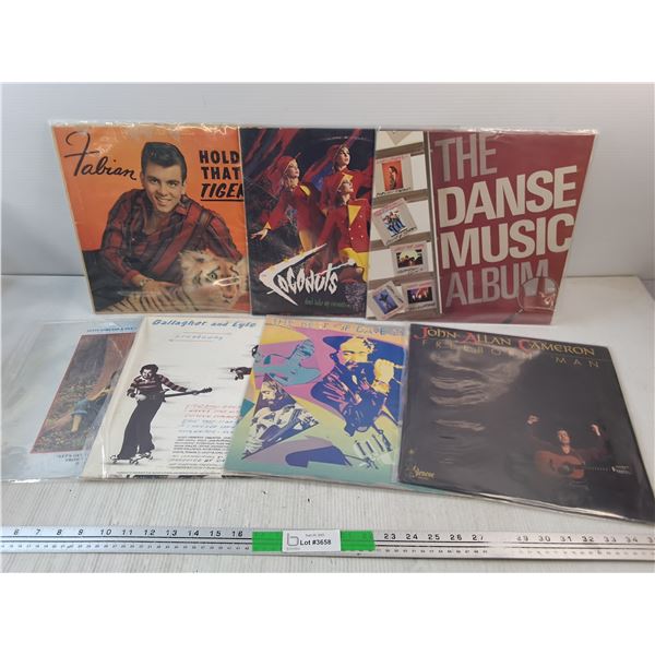 Vinyl Records - John Allan Cameron, The Danse Music Album, Gallagher & Lyle