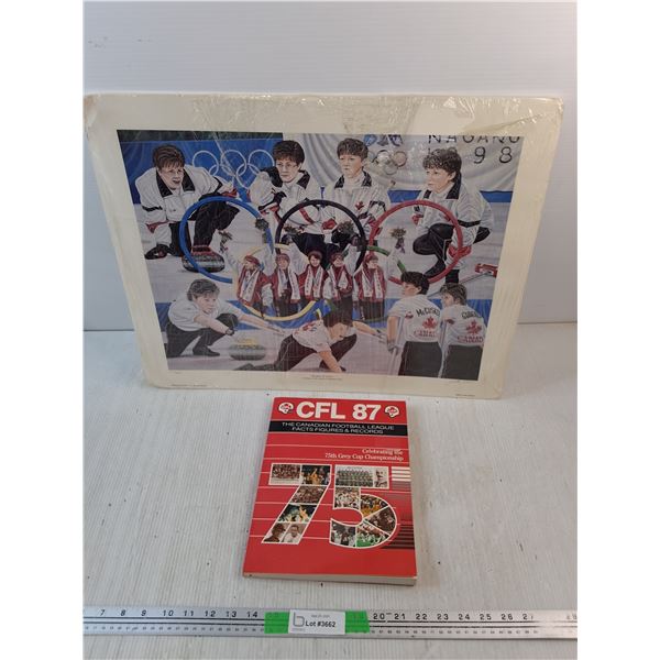 Vintage Hearts of Gold 507/995 Wall Print 23" x 18", CFL 87  Magazine