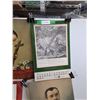 Image 3 : Vintage Calendars, (2) Wall Prints 20" x 16"