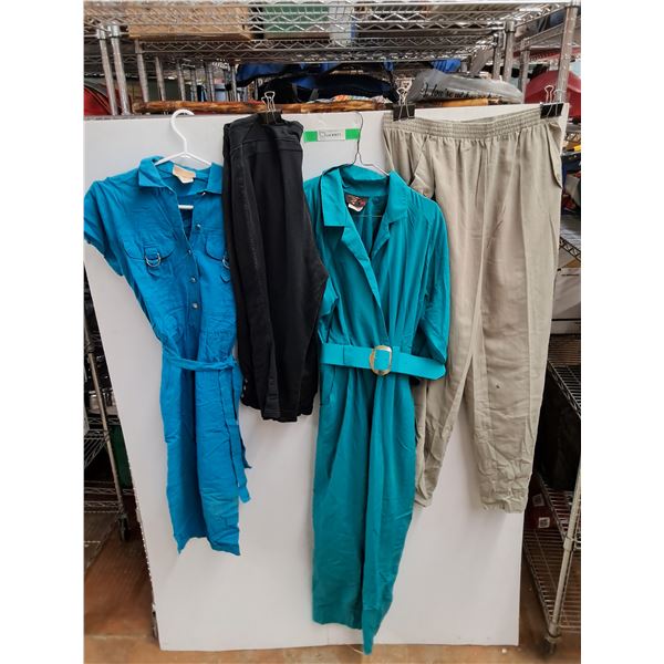 (2) Ladies Dresses, Dress Pants, Ladies Shorts - Size M - XXL