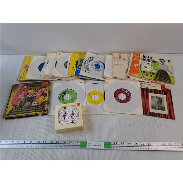 Various Vinyl Records - My Blue Heaven, Joe Leahy, Katy Bodtger, Frank Lloyd Wright Coasters