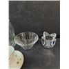 Image 3 : Ceramic Tea Cup & Coaster, Crystal Tea Candle Holder, Glass Jar & Bowl