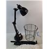 Image 2 : Desk Lamp, Paper Bin, Bathroom Mat, Plastic Lunch Box