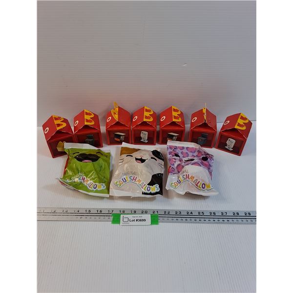(10) McDonalds Happy Meal Toys: Happy Meal, Squishmallow