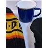 Image 4 : (2) Toques: Skidoo Toque and Enamel Coffee Mug