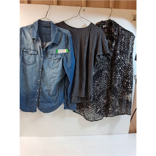 (3) Womens Shirt: Size XL & XXL