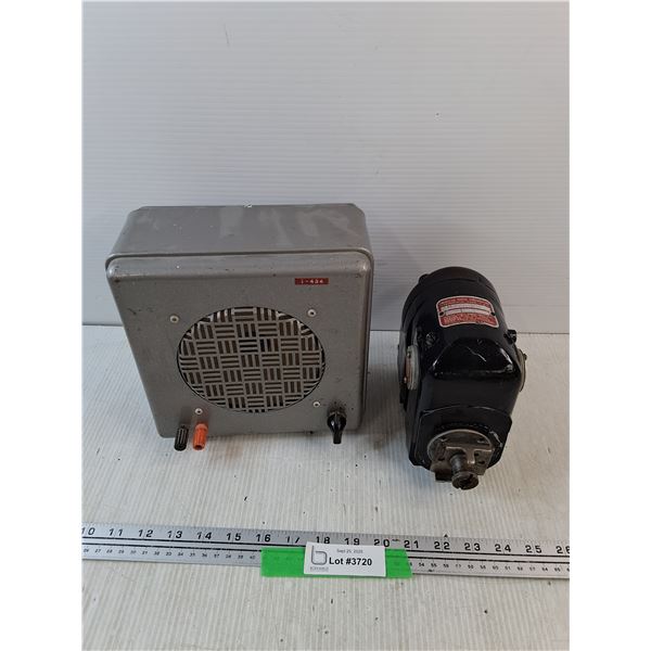 Vintage Speaker, American Bosch Corp Magnetic Engine