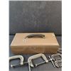 Image 5 : Metal Tool Box 13" x 6" x 4", C Clamps