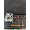 Image 1 : Blower Fan Assembly, Tin Shears, Hammer, Pipe Wrench