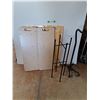 Image 1 : (4) Wooden Boards 31" x 12", Quad Cane, Plant Stand - Cannot Ship
