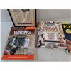 Image 3 : (3) Books - Guide to Plumbing, Wiring, Skills & Tools, Framed Continental Engines Poster