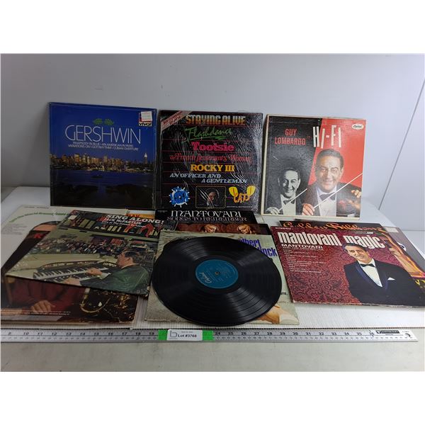 (16) Miscellaneous Vinyl Records
