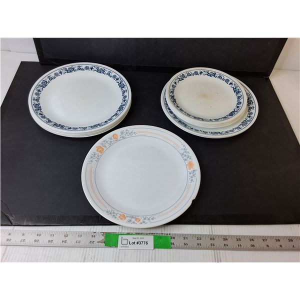 (11) Corelle Plates- As Is