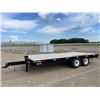Image 1 : NEW 2023 Real Industries 8.5' x 18' Heavy Duty Bumper Pull Flat deck Trailer