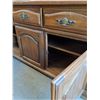 Image 3 : * Vintage Wooden Hutch - 15.5x58x78" - Top Separates From Bottom - Pickup Only