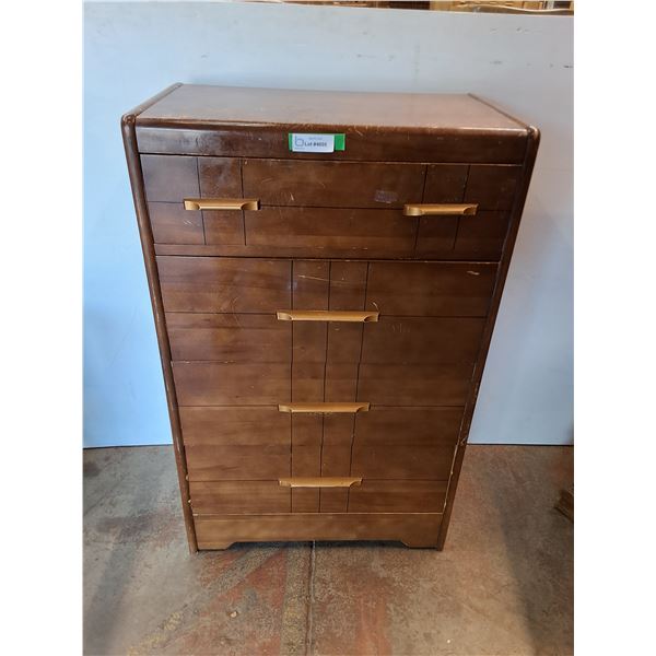 * Vintage Wooden 4-Drawer Dresser - 42x26.5x17" - Some Scratches - Pickup Only