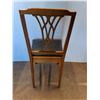 Image 2 : * Vintage Wooden Dining Chair - Front Legs have Castors - Pickup Only