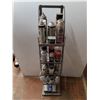 Image 1 : * Metal Store Display Rack with 30+ Partially Used Spray Cans - 53" High - PICK UP ONLY