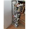 Image 2 : * Metal Store Display Rack with 30+ Partially Used Spray Cans - 53" High - PICK UP ONLY