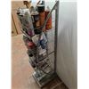 Image 3 : * Metal Store Display Rack with 30+ Partially Used Spray Cans - 53" High - PICK UP ONLY
