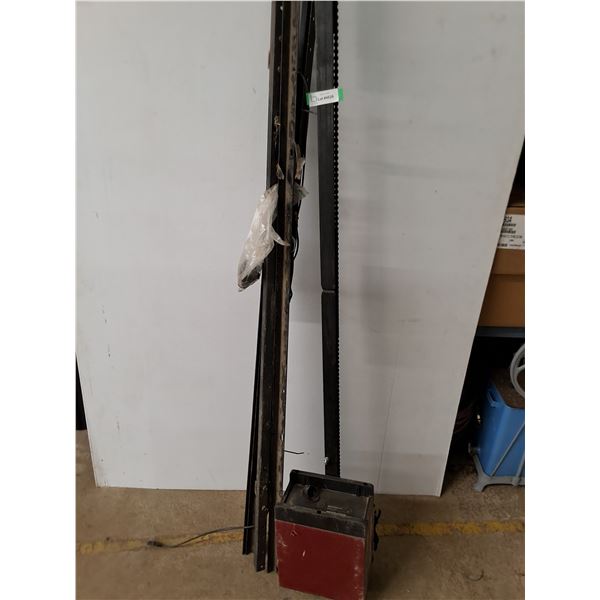 * Chamberlain 1/3 HP Garage Door Opener w/Hardware - Untested - Approx 10' Length - Pickup Only