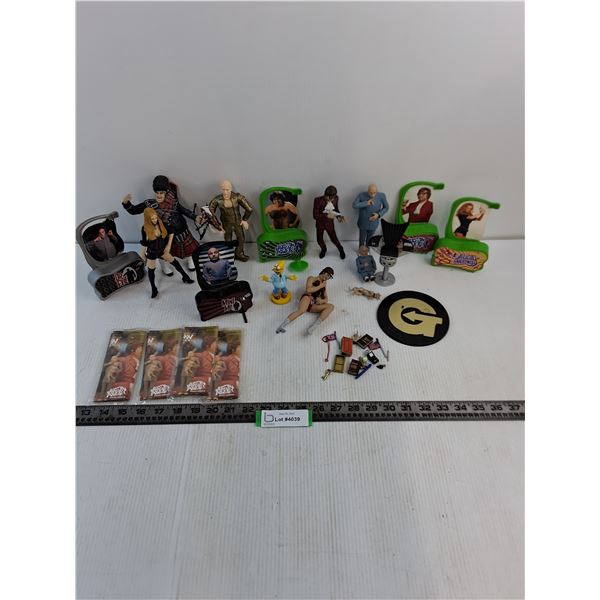 Assorted Austin Powers Action Figures w/Accessories, Simpson's Character