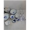 Image 3 : Assorted Asian Themed Dishware, Measuring Containers, Food Storage, "Ellen" Mug, Corelle cup