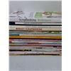 Image 3 : Assorted Crafting Magazines & 7 Spools of Thread - Some Unused
