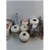Image 4 : Assorted Crafting Magazines & 7 Spools of Thread - Some Unused
