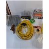 Image 2 : Oil Pans w/Funnels, BBQ Trays, Kitchen Caddy, Halogen Headlights, Extension Cord, Trimmer Line, Misc