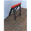 Image 2 : **(11) Tomato Plant Garden Stakes, Folding Saw Horse (Missing Support Bracket) - Pickup Only