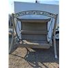 ** Multi-Person Canopied Outdoor Swing - Missing 1 Rubber Foot - Pickup Only