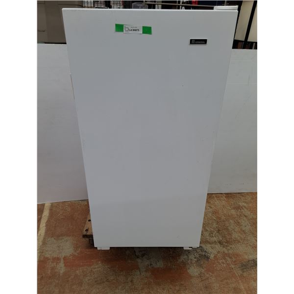*General Upright Freezer 27" x 24" x 51"- Tested/Working, Cannot Ship. Dolly Not Included