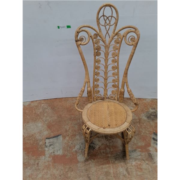 *Wicker Style Rocking Chair 44" Tall, Cannot Ship