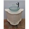 Image 1 : *Bathroom Vanity with Vessell Sink 37" x 19" x 44", Cannot Ship