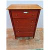 Image 1 : *Nadeau Wooden Dresser with Five Drawers, Cannot Ship
