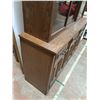Image 4 : * Wooden 2-Piece Hutch - 67x54x17" - Pickup Only