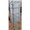 Image 2 : *Metal Storage Rack on Wheels 48" x 17" 74", Cannot Ship