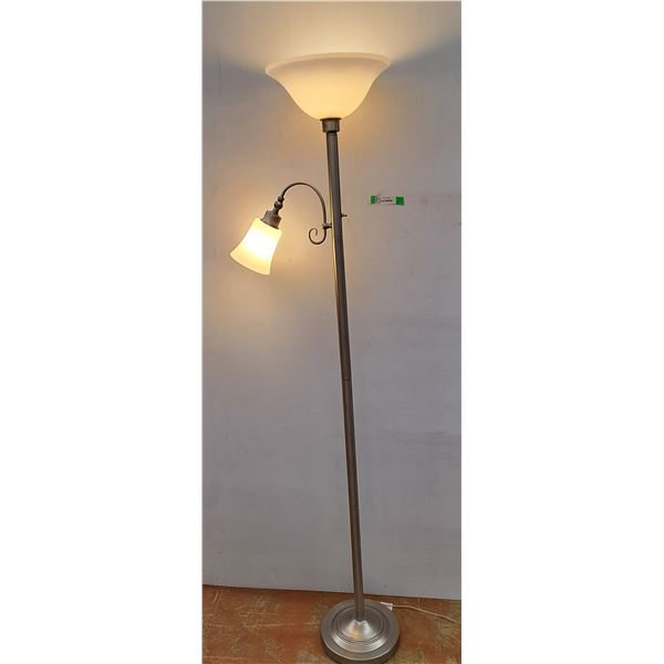 *Metal Floor Lamp 73" Tall- Working, Cannot Ship