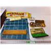 Cribbage Game & Mat-As Is, (2) Protractor Sets, Toss Rings