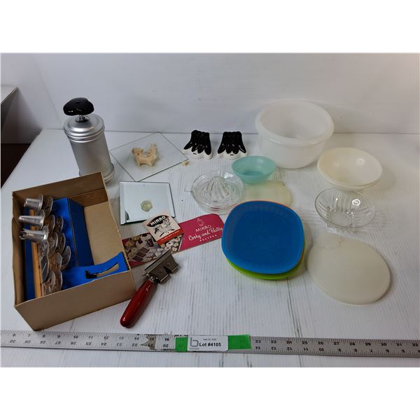 The Beatles Salt & Pepper Shakers, Lemon Juicer, Cookie Press, Misc.