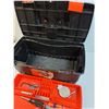 Image 3 : Black & Decker Plastic Tool Box w/Contents - 22" x 11" x 12" - Preferred Pick-Up