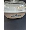 Image 2 : Corningware Blue Corn Flower Casserole Dish w/ Lid - 12" x 4"