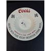 Image 2 : Coors Ceramic Ashtray - 6" Diameter