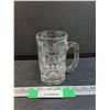 A & W Glass Root Beer Mug - 6" Tall