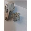 Image 3 : Deer Skull & Bone - 9" x 5" x 4"